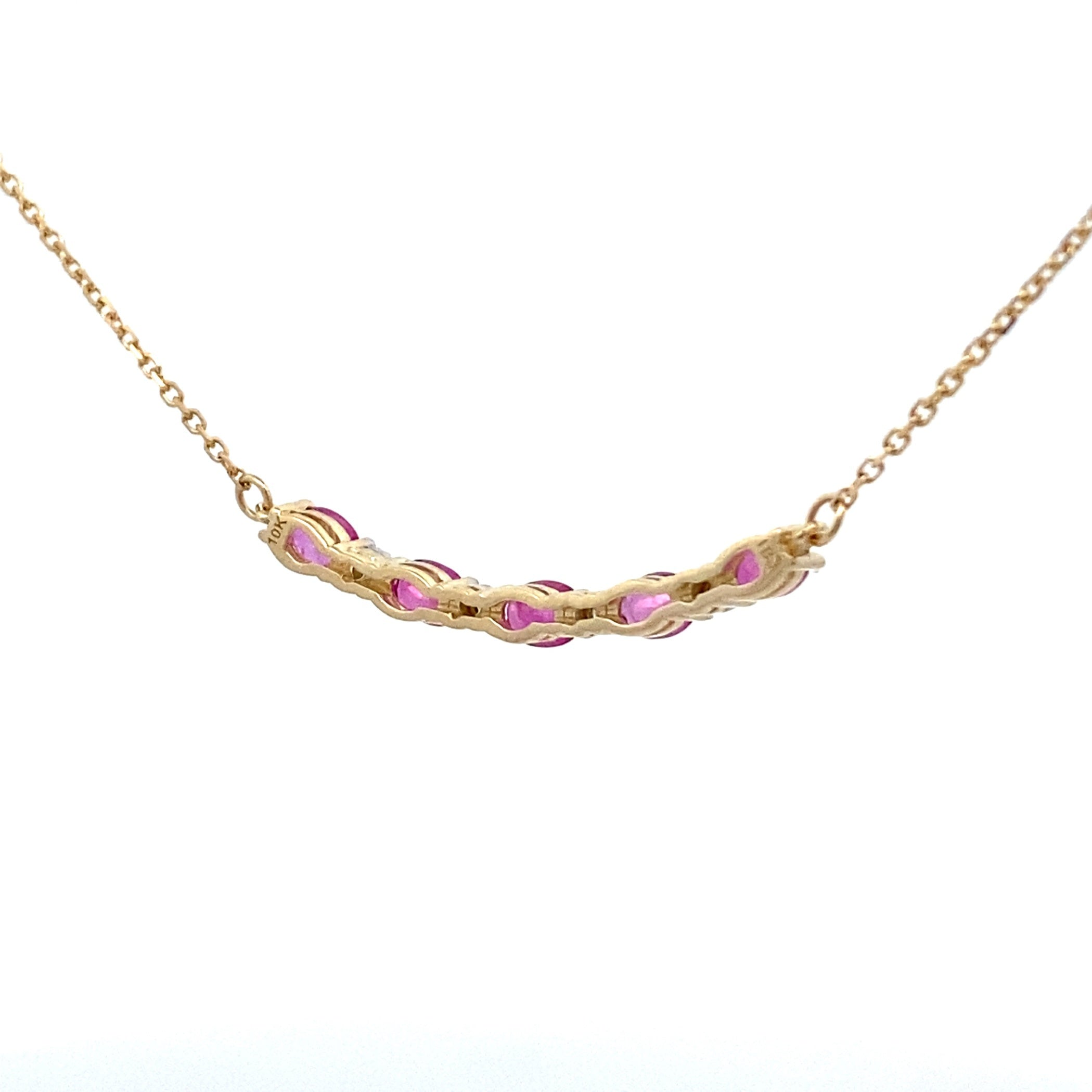 .73ct Ruby Diamond Fashion Pendants 10KT Yellow Gold by Bids.com