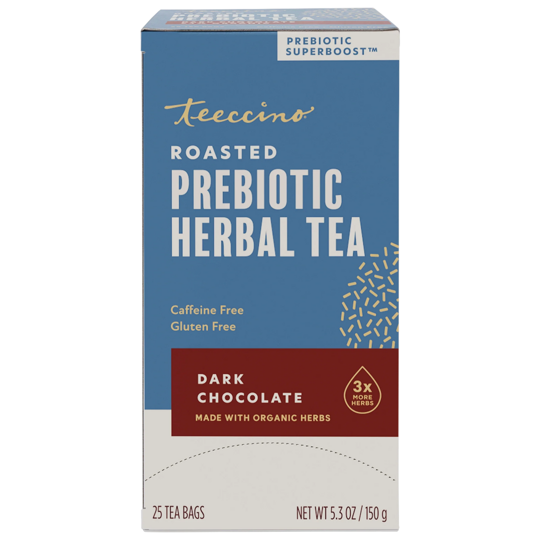 Dark Chocolate Prebiotic SuperBoost Herbal Tea  DestGlow