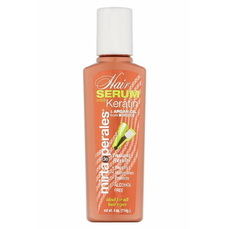 Mirta De Perales Hair Serum With Keratin &amp; Argan Oil - 4 Oz by Pasteur Pharmacy