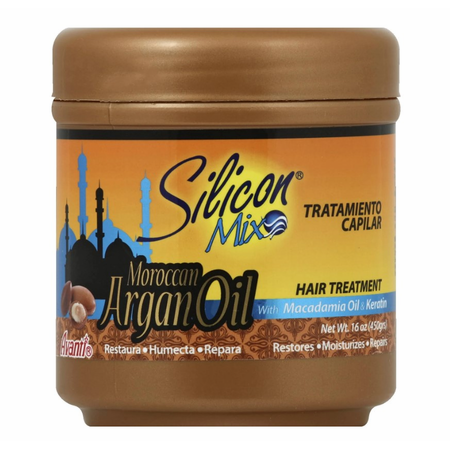Silicon Mix Moroccan Argan Oil Hair Treatment - 16 Oz by Pasteur Pharmacy
