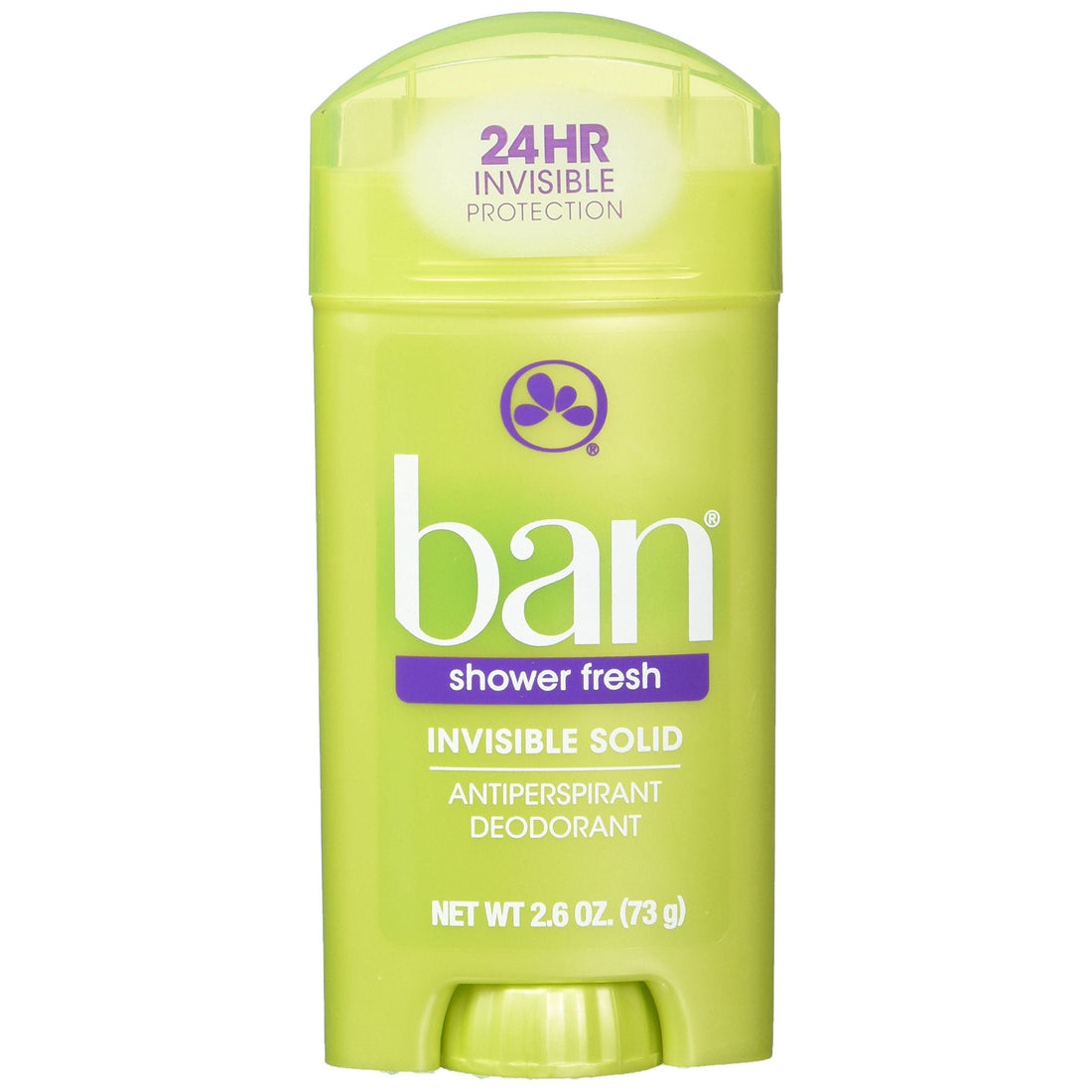 Ban Antiperspirant Deodorant Invisible Solid Shower Fresh 2.6 Oz 