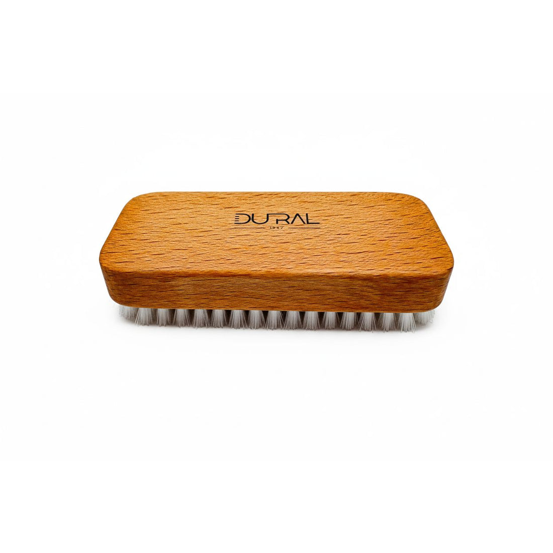 Dural Beech Wood Hand &amp; Nail Brush With Short White Nylon Bristles - 6 Rows by Pasteur Pharmacy