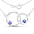 0.38 Carat Genuine Tanzanite .925 Sterling Silver Pendant by Bids.com