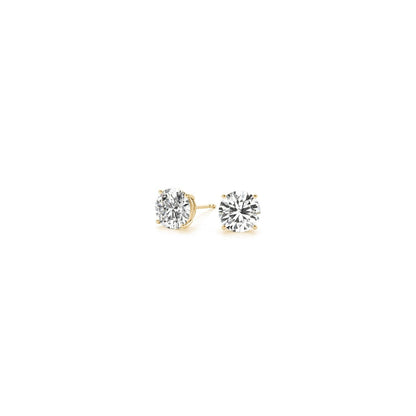 1/2 cttw Lab Grown Round Diamond Stud Earrings 14k Yellow Gold (G/VS2) by Bids.com