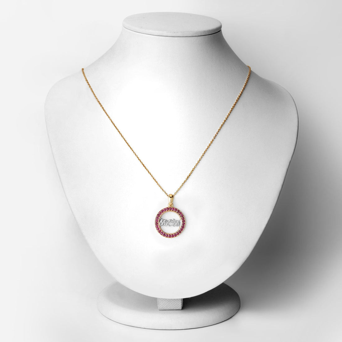 0.64 Carat Genuine Ruby .925 Sterling Silver Pendant by Bids.com