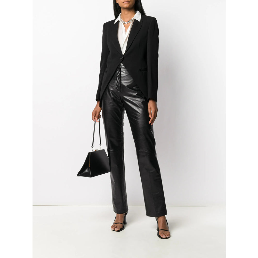 Ann Demeulemeester Black Jackets - Cropped Jackets Women by Luosophy