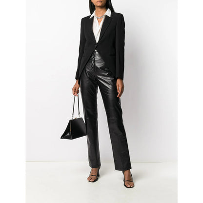 Ann Demeulemeester Black Jackets - Cropped Jackets Women by Luosophy