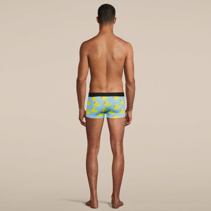 Men's Rubber Duckies Boxer Trunk Underwear with Pouch - Fun Novelty Underwear