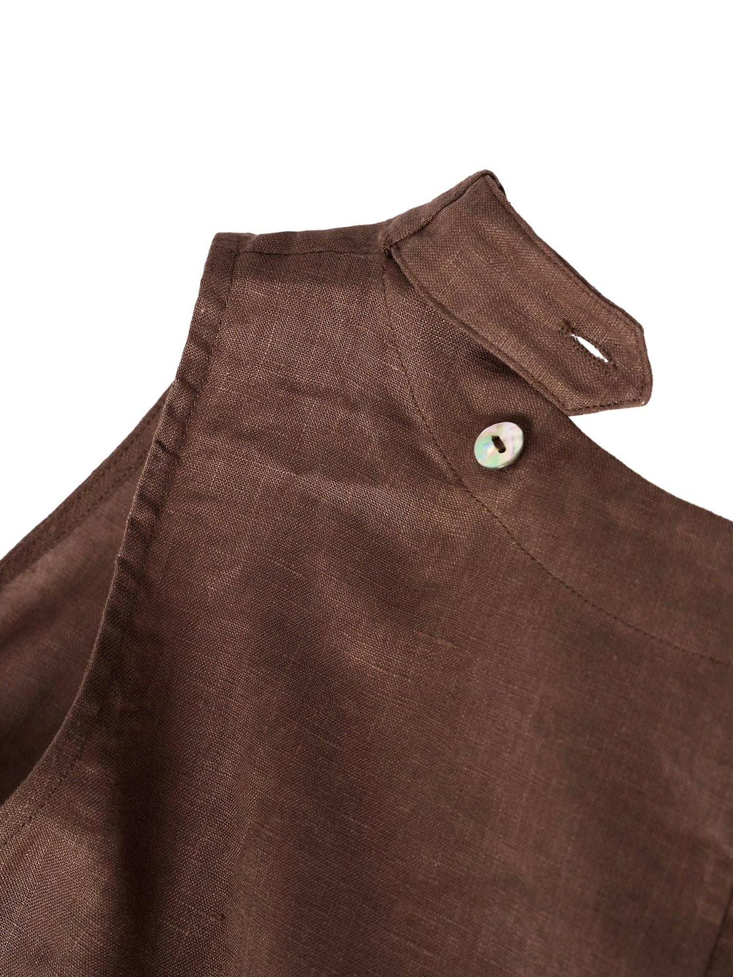 100% Linen Sleeveless Dress SIENNA 