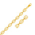 11.0mm 14k Yellow Gold Puffed Mariner Link Chain by Bids.com
