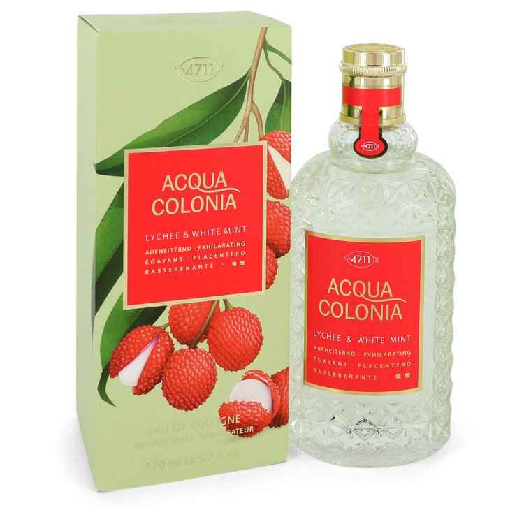 4711 Acqua Colonia Lychee &amp; White Mint by 4711 Eau De Cologne Spray (unisex) 5.7 oz for Women