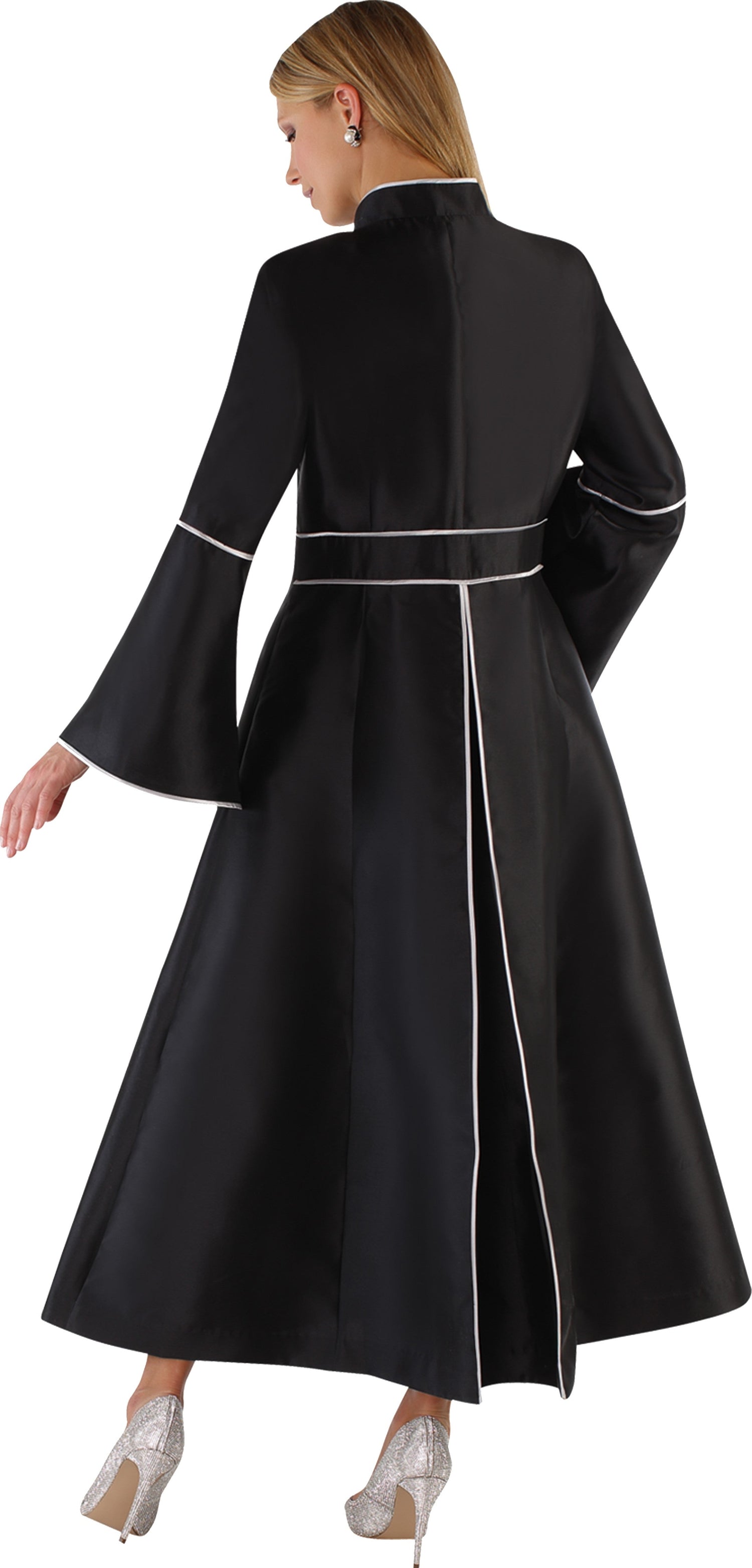 Cassock Robe with Rhinestone Trim- 4731 by Tally Taylor