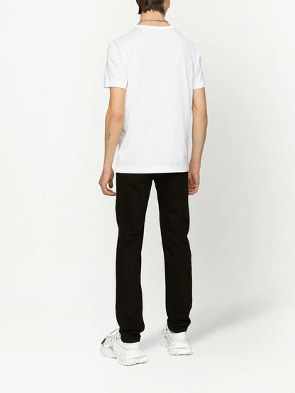 Dolce &amp; Gabbana Men Dg Essentials Crew Neck T-Shirt by Luosophy