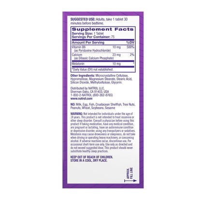 Natrol Melatonin Advanced Sleep 10mg Tablets – Maximum Strength | 75ct by Top Vita Shop
