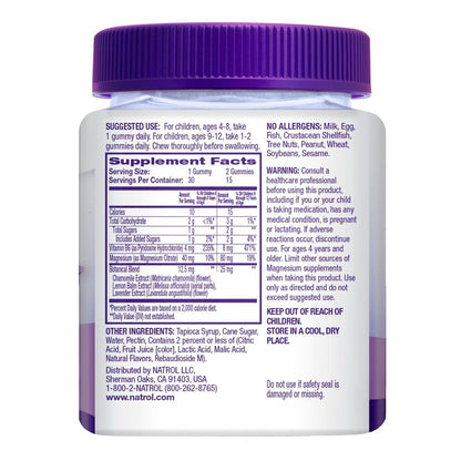Natrol Kids Soothing Night Gummies – Berilicious | 30ct (Melatonin-Free) by Top Vita Shop
