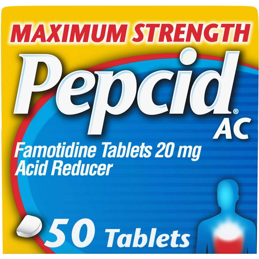 Pepcid AC, Acid Reducer, Maximum Strength, 20 Mg, Tablets by Pasteur Pharmacy