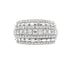 3.00ct Diamond Wedding Band Ring 10KT White Gold by Bids.com