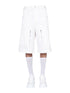 Alexander Mcqueen Men Japanese Gabardine Shorts by Luosophy