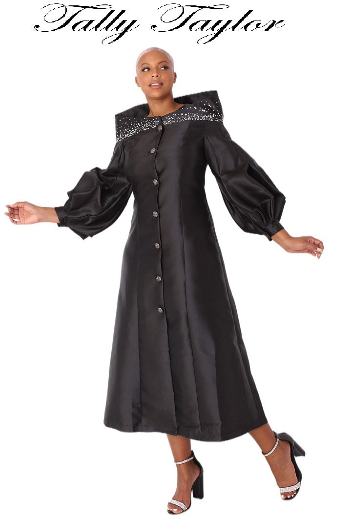 Elegant Plus Size One-Piece Cassock Robe for Church Wear- 4801W by Tally Taylor