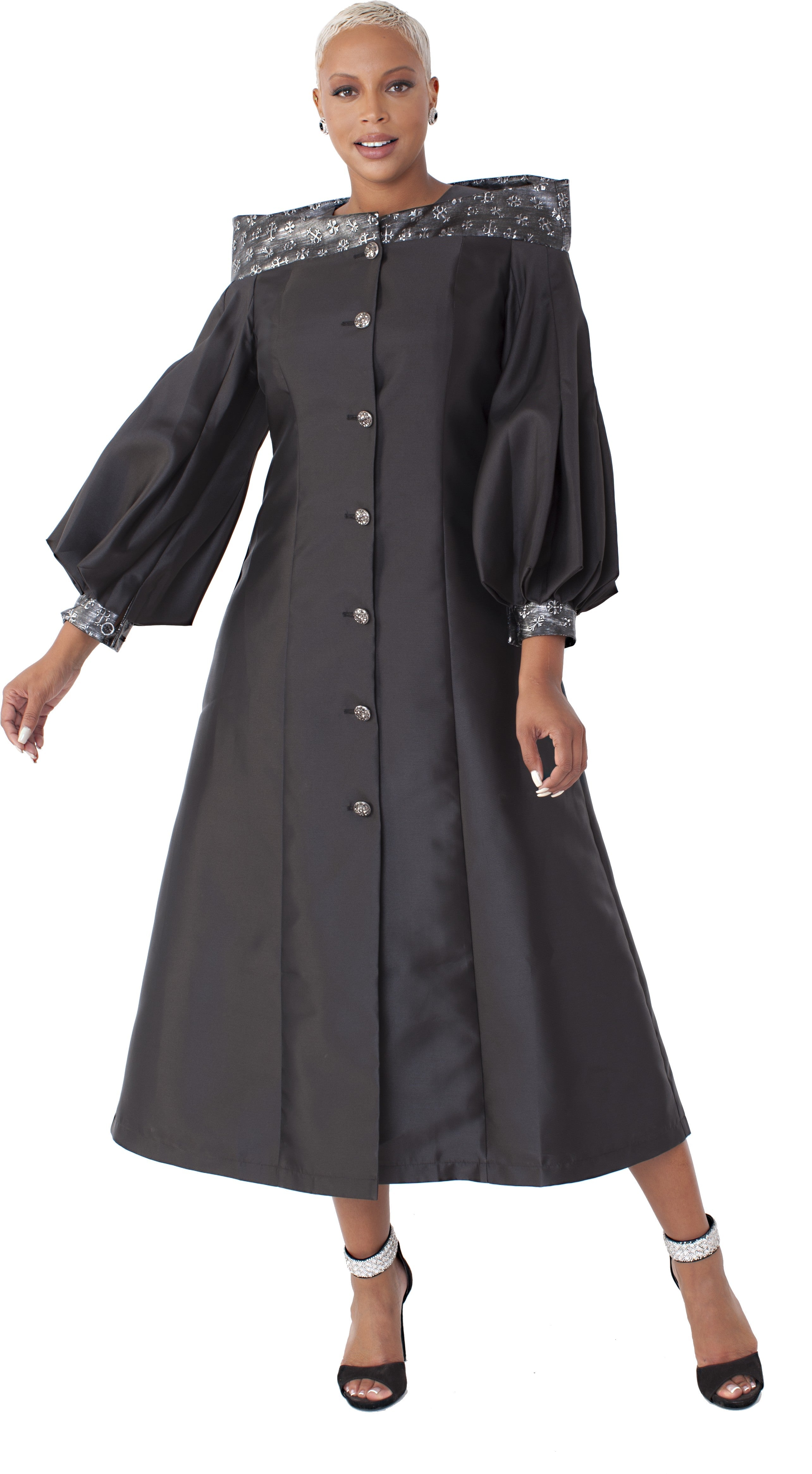 Plus Size Women’s Cassock Robe for Church, Choir, or Clergy -4803W by Tally Taylor