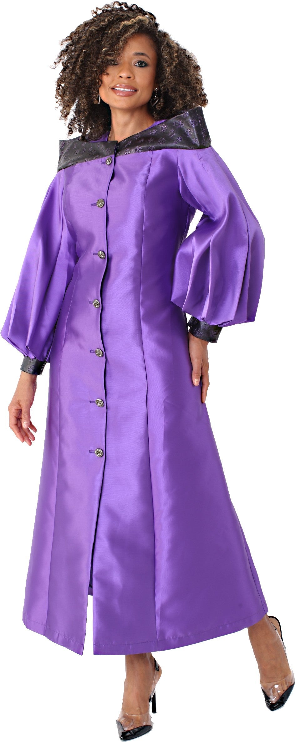 Plus Size Women’s Cassock Robe for Church, Choir, or Clergy -4803W by Tally Taylor