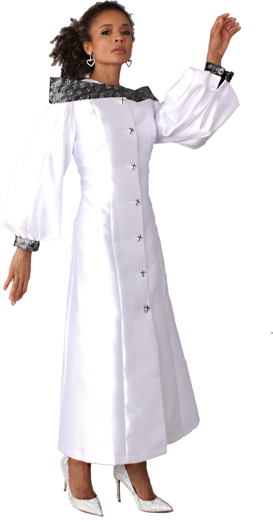 Plus Size Women’s Cassock Robe for Church, Choir, or Clergy -4803W by Tally Taylor