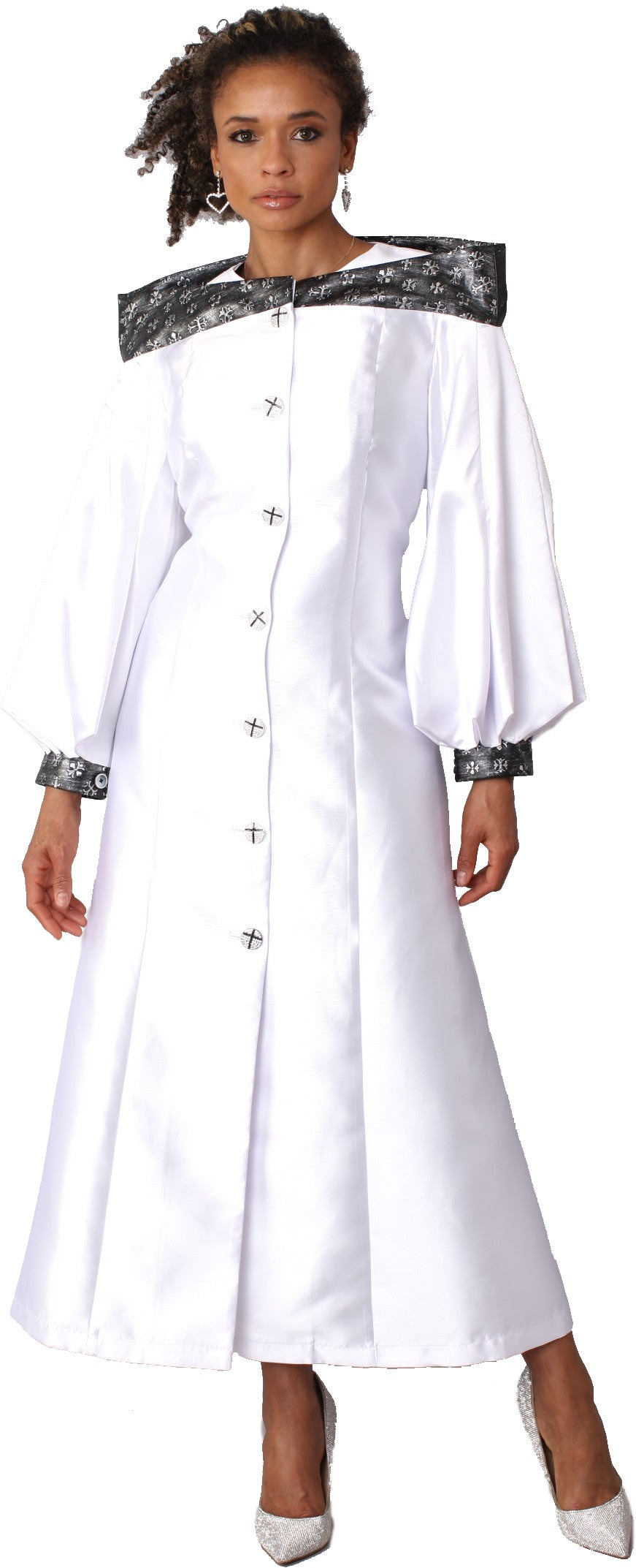 Plus Size Women’s Cassock Robe for Church, Choir, or Clergy -4803W by Tally Taylor
