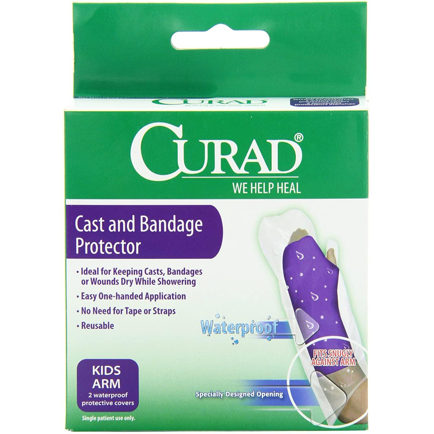 Curad Cast &amp; Bandage Protector Waterproof Kids Arm 2pk by Pasteur Pharmacy