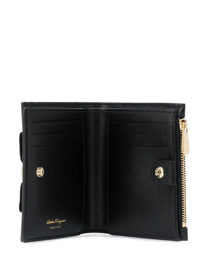 Ferragamo Women Vara Bow Compact Wallet by Luosophy