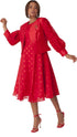 Polka Dot Dress Set with Jacket -4818 by Tally Taylor