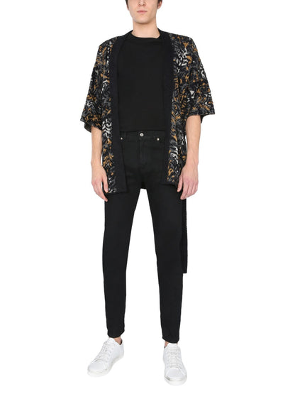 Saint Laurent Men Jacquard Knit Kimono by Luosophy