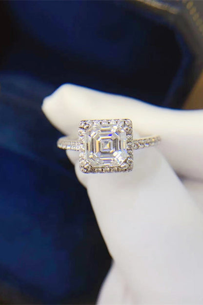 2 Carat Sparkala™ Platinum Over Pure Sterling Silver Ring by Sparkala