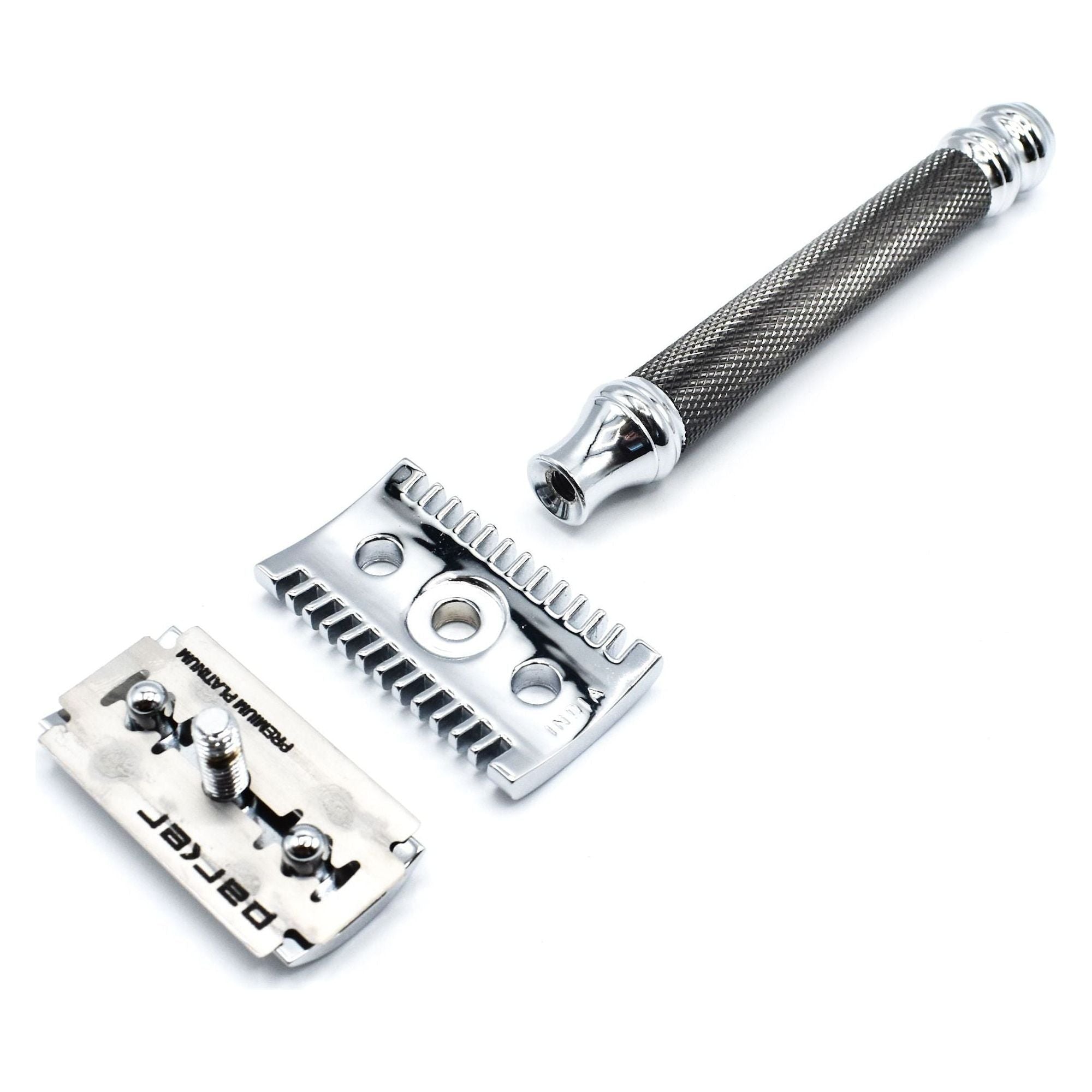 Parker 26C Open Comb Graphite Handle Safety Razor by Pasteur Pharmacy