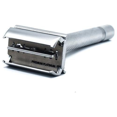 Parker 74R SC Satin Chrome Heavyweight Butterfly Open Safety Razor by Pasteur Pharmacy