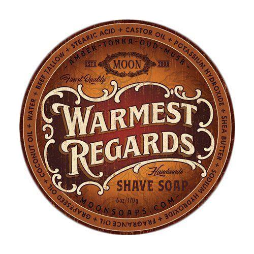Moon Soaps Warmest Regards Shave Soap 6 Oz by Pasteur Pharmacy