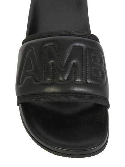 Ambush Women Leather Slide Sandals by Luosophy