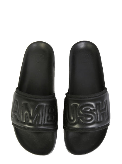 Ambush Men Leather Slide Sandals by Luosophy