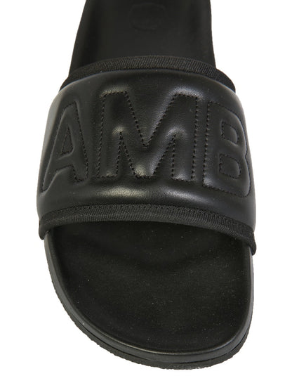 Ambush Men Leather Slide Sandals by Luosophy