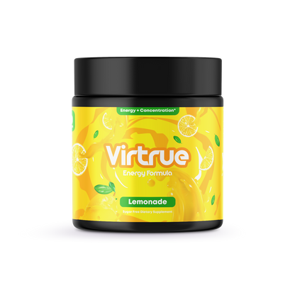 Lemonade Pre-Workout Energy Powder + Focus Boost &amp; Hydration | Sugar Free