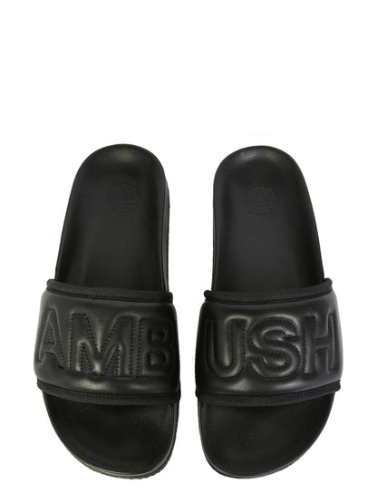 Ambush Women Leather Slide Sandals by Luosophy