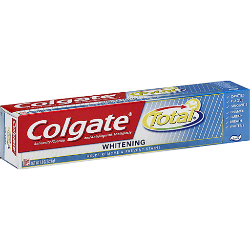 Colgate Total Toothpaste, Anticavity Fluoride And Antigingivitis, Whitening, Paste by Pasteur Pharmacy