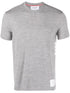 Thom Browne Men T-Shirt With Application by Luosophy