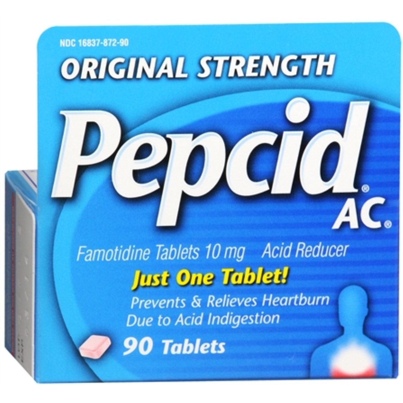 Pepcid AC Original Strength For Heartburn Prevention &amp; Relief Tablets by Pasteur Pharmacy