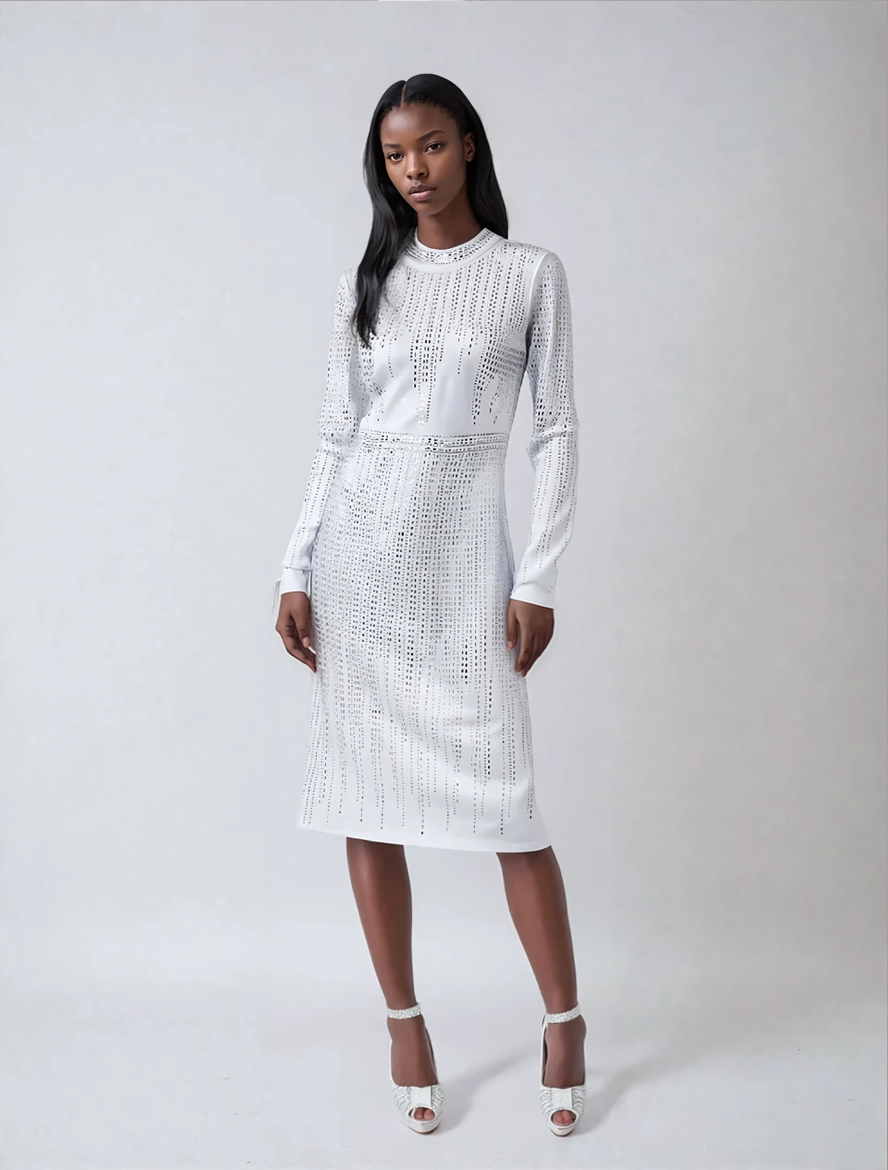Embellished Midi Dress -4998 by Tally Taylor