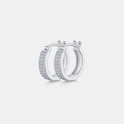 Sparkala™ 925 Sterling Silver Huggie Earrings by Sparkala
