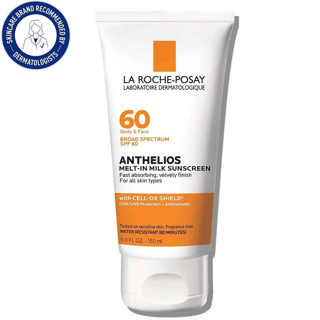 La Roche-Posay Anthelios Clear Skin Sunscreen SPF 60 | Dry Touch Face Sunscreen | Oil-Free &amp; Matte Finish | 1.7 oz