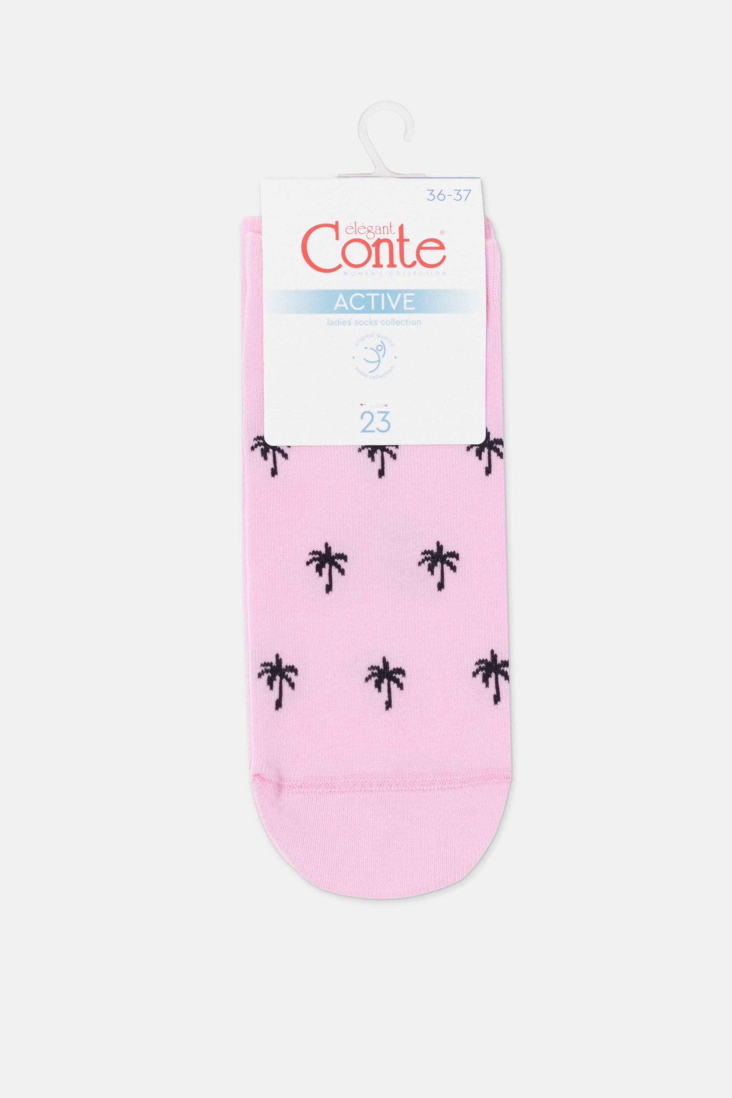 Cotton Ankle Socks Conte Active - 589 Palm Trees