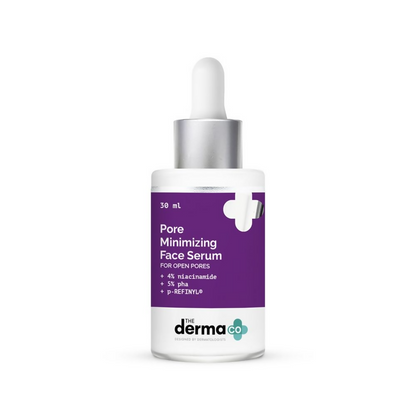 The Derma Co Pore Minimizing Face Serum with 4% Niacinamide, 5% PHA