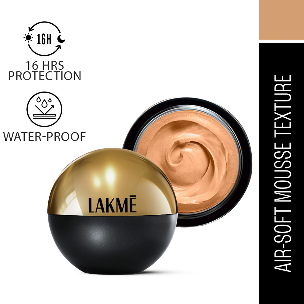 Lakme Xtraordin-Airy Mattereal Mousse Foundation - 05 Beige Honey