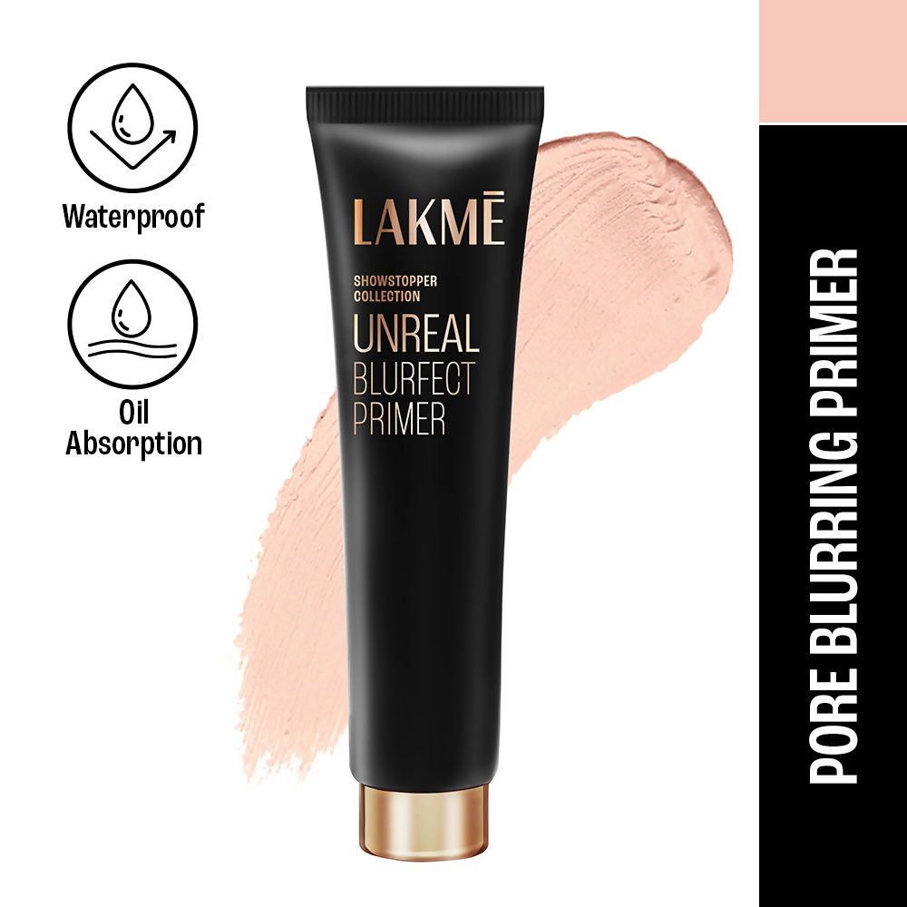 Lakme Unreal Blur Perfect Face Primer, Mattifies &amp; Blurs Pores
